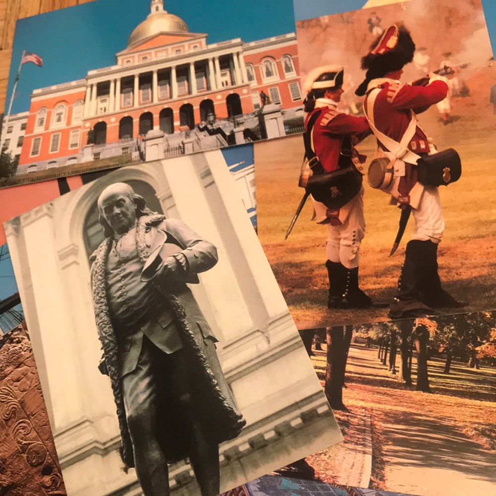 Boston postcards - Picture 2 of 8